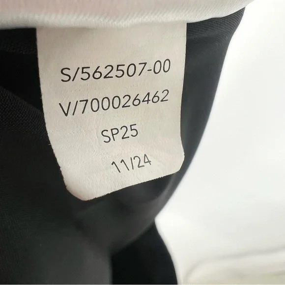 Athleta Pinnacle High Rise Wide Leg Black Cargo Trousers Pants Women's 8 - Picture 13 of 16